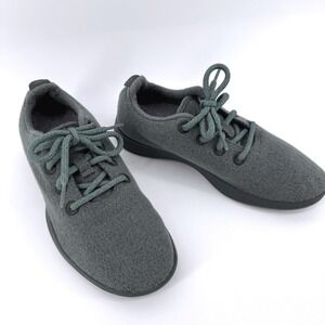 Allbirds Wool Runner Sneakers Womens Size 8 Green Green Merino Wool Sustainable